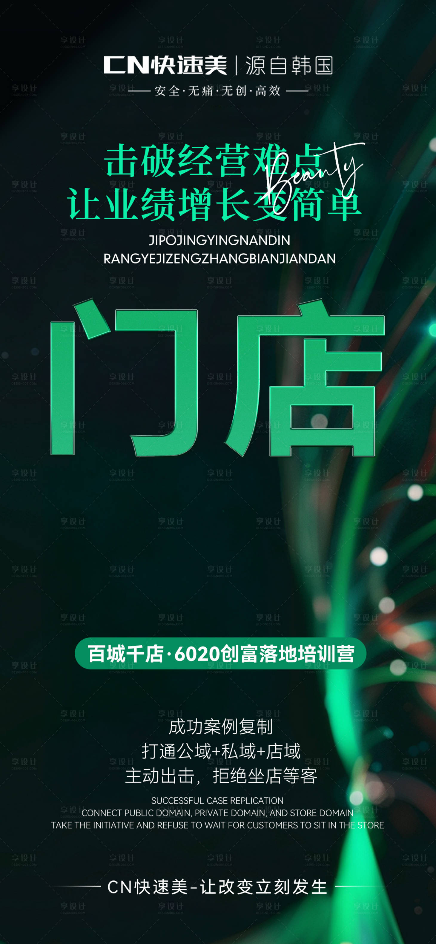 源文件下载【享设计】搜索编号：14880033614968895【美业造势图】