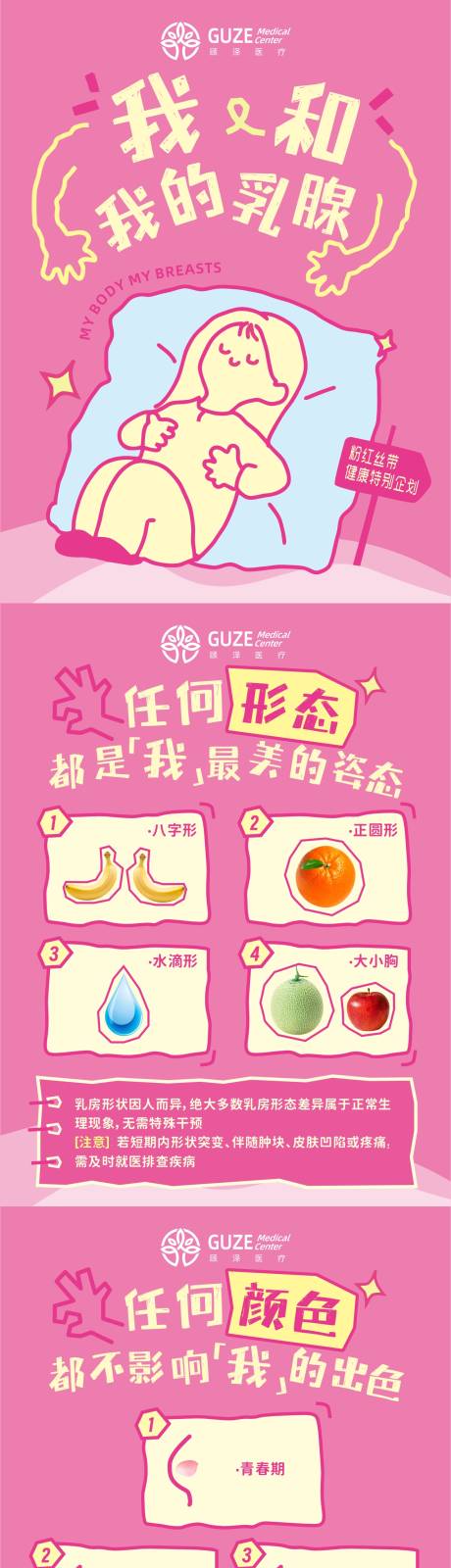 源文件下载【享设计】搜索编号：12820033435227111【乳腺癌科普海报】