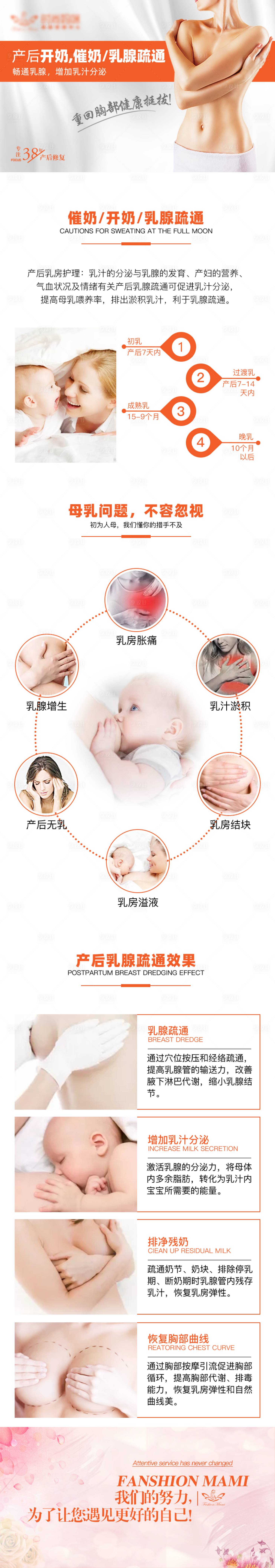 源文件下载【享设计】搜索编号：72360033614127345【产后催奶开奶乳腺疏通详情长图】