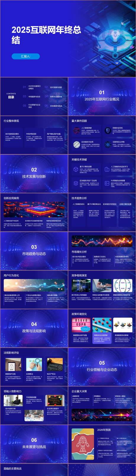 源文件下载【享设计】搜索编号：30800033591664686【2025互联网年终总结】