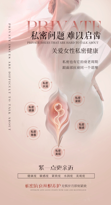 源文件下载【享设计】搜索编号：71890033745819354【医美私密海报】