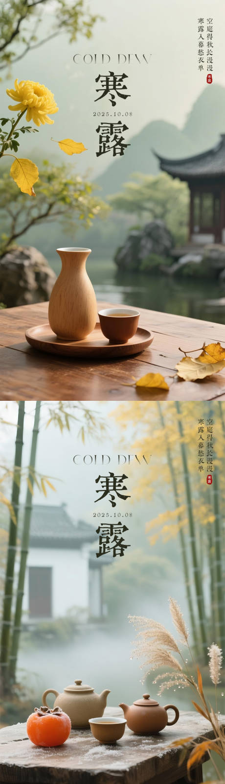 源文件下载【享设计】搜索编号：99050033363366239【寒露海报】