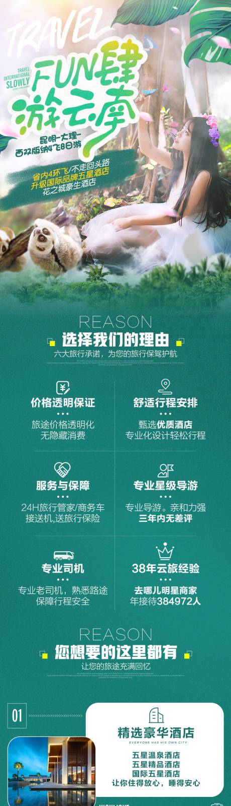 源文件下载【享设计】搜索编号：90680033515119639【云南西双版纳旅游详情页】