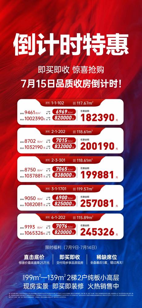 源文件下載【享設計】搜索編號：14220033624379400【特價房海報】