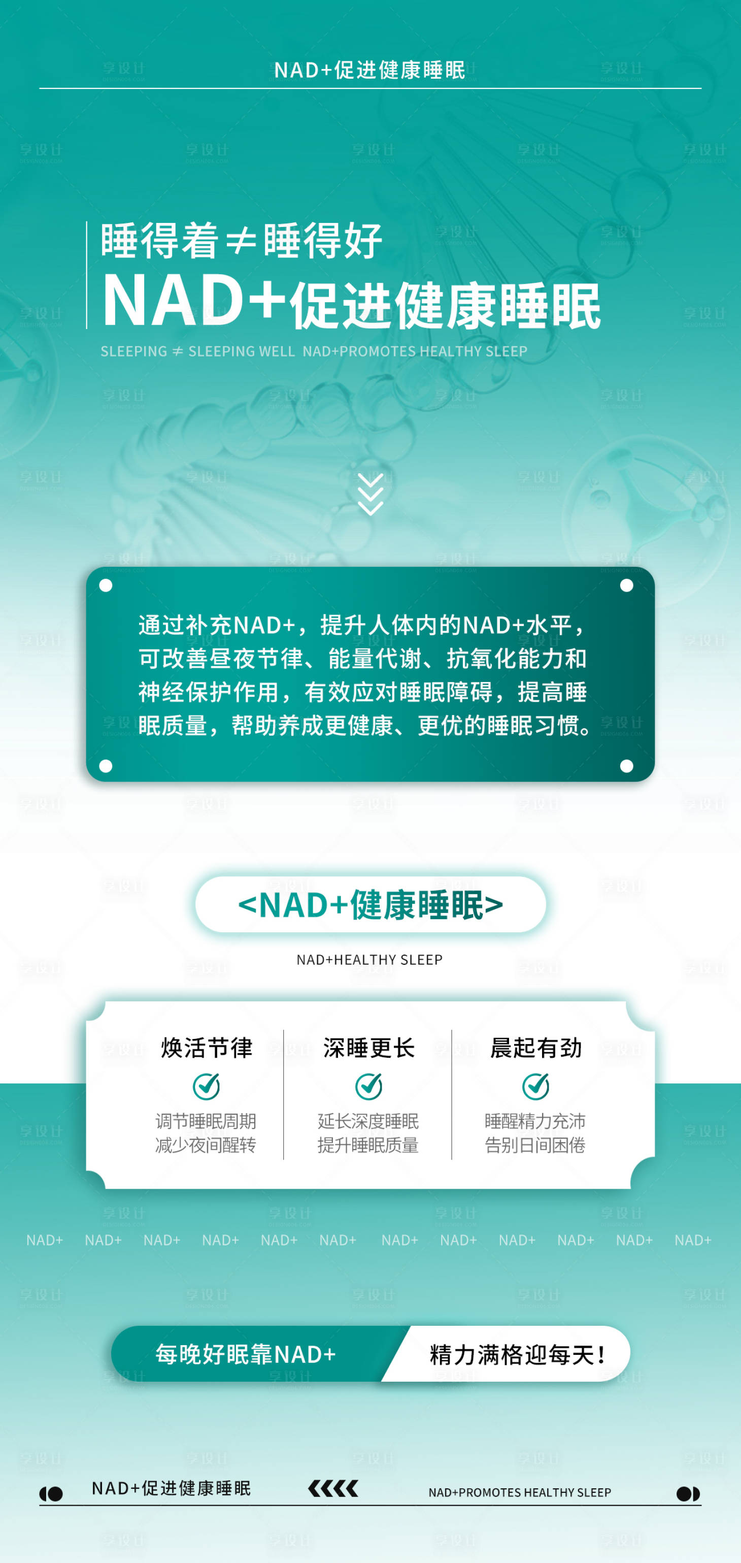 源文件下载【享设计】搜索编号：19560033765334406【NAD+健康睡眠】