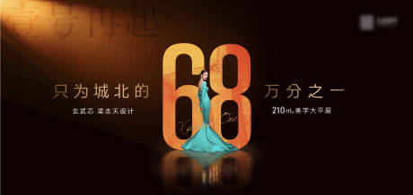 源文件下载【享设计】搜索编号：74080033774309505【地产起势入市数字圈层大平层人物背景板】