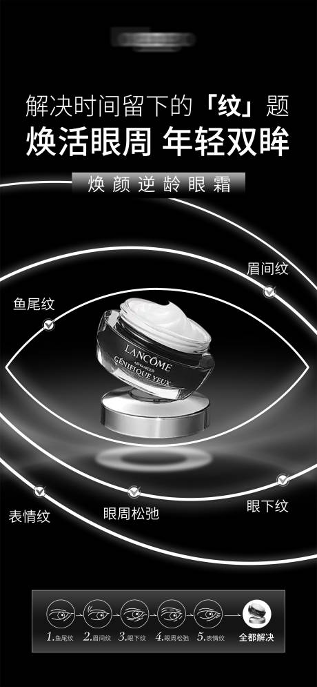 源文件下载【享设计】搜索编号：60740033519183615【眼霜海报】