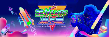 源文件下载【享设计】搜索编号：96990033742949963【探索赛博风格年会活动背景板】