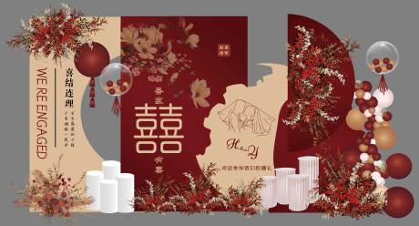 源文件下载【享设计】搜索编号：59760033401336122【婚礼美陈】