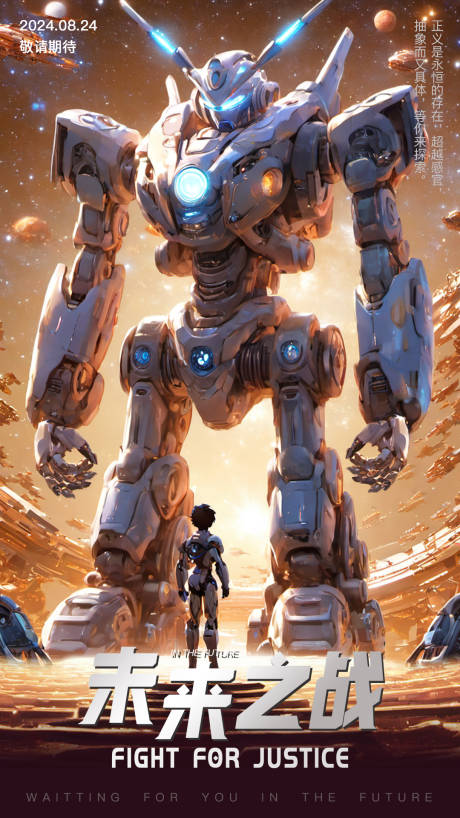 源文件下载【享设计】搜索编号：10000033744655428【机甲海报】