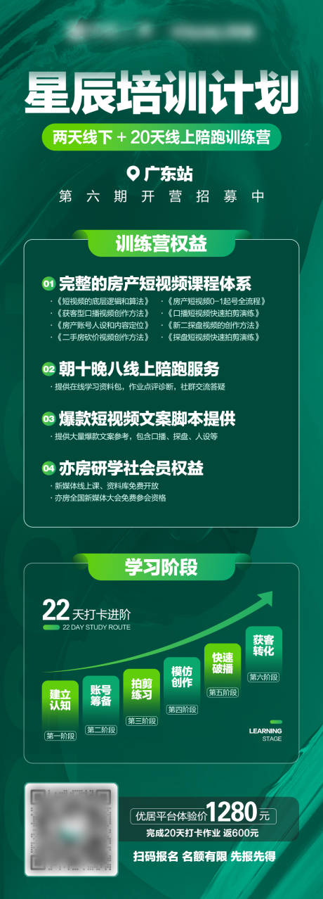 源文件下载【享设计】搜索编号：74280033698367631【培训学员宣传海报】