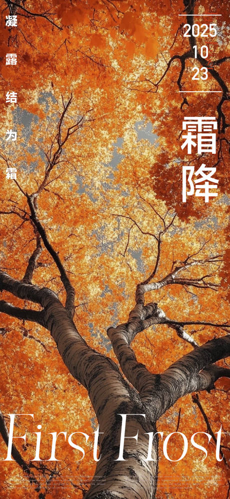 源文件下载【享设计】搜索编号：46590033547336751【秋天霜降节气】