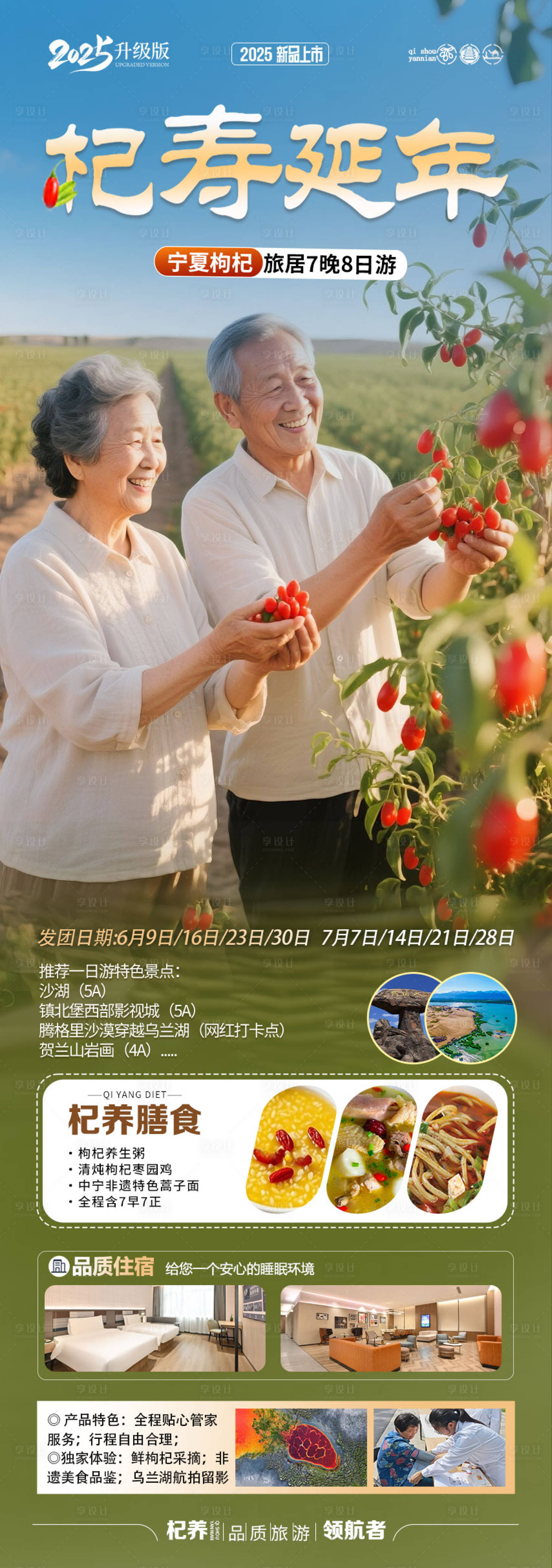 源文件下载【享设计】搜索编号：96410033768004108【杞寿延年宁夏海报】