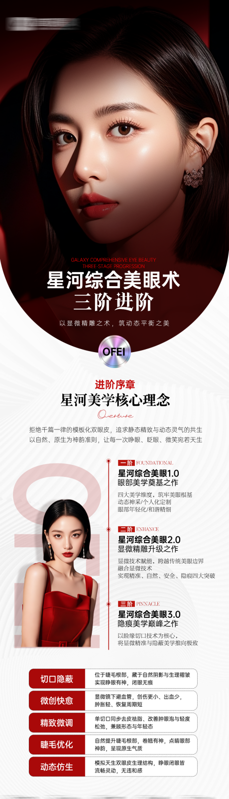 源文件下载【享设计】搜索编号：56420033385245171【医美星河综合美眼术长图】