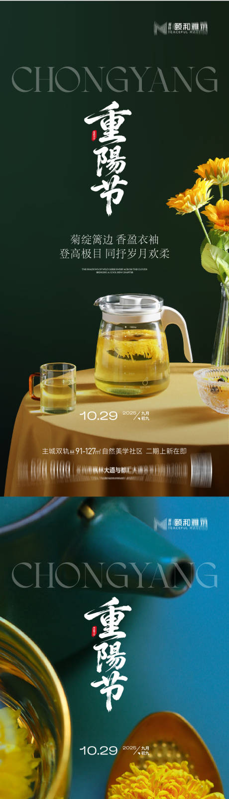 源文件下载【享设计】搜索编号：43520033565925314【2025重阳节节日海报】