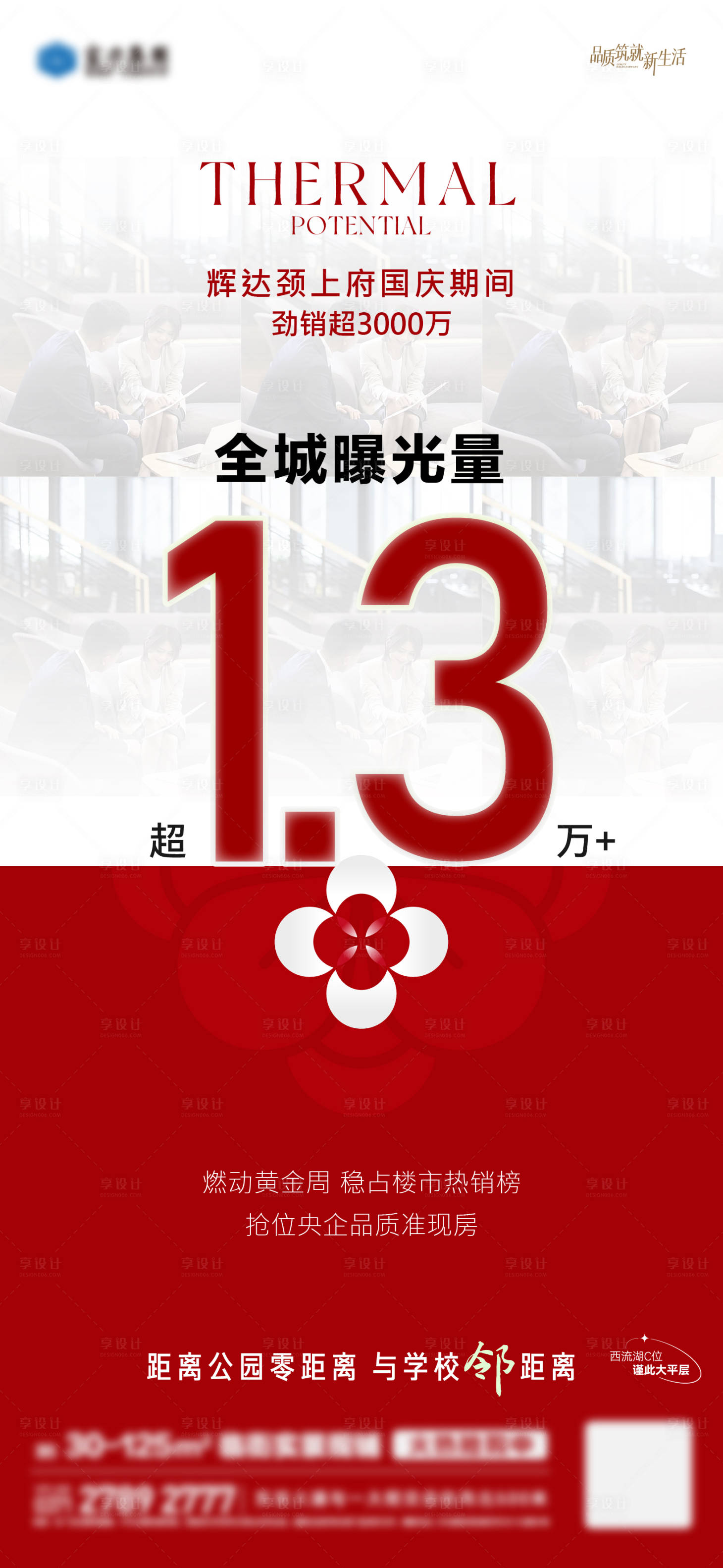 源文件下载【享设计】搜索编号：90240033725055049【地产劲销海报】