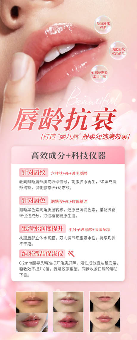 源文件下载【享设计】搜索编号：59550033375023094【丰唇唇龄抗衰】