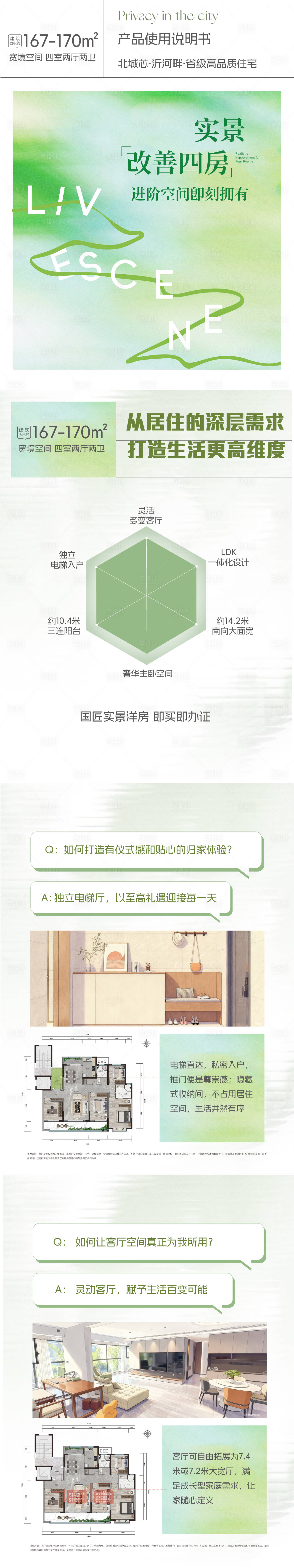 源文件下载【享设计】搜索编号：63020033758392128【地产户型解说长图】