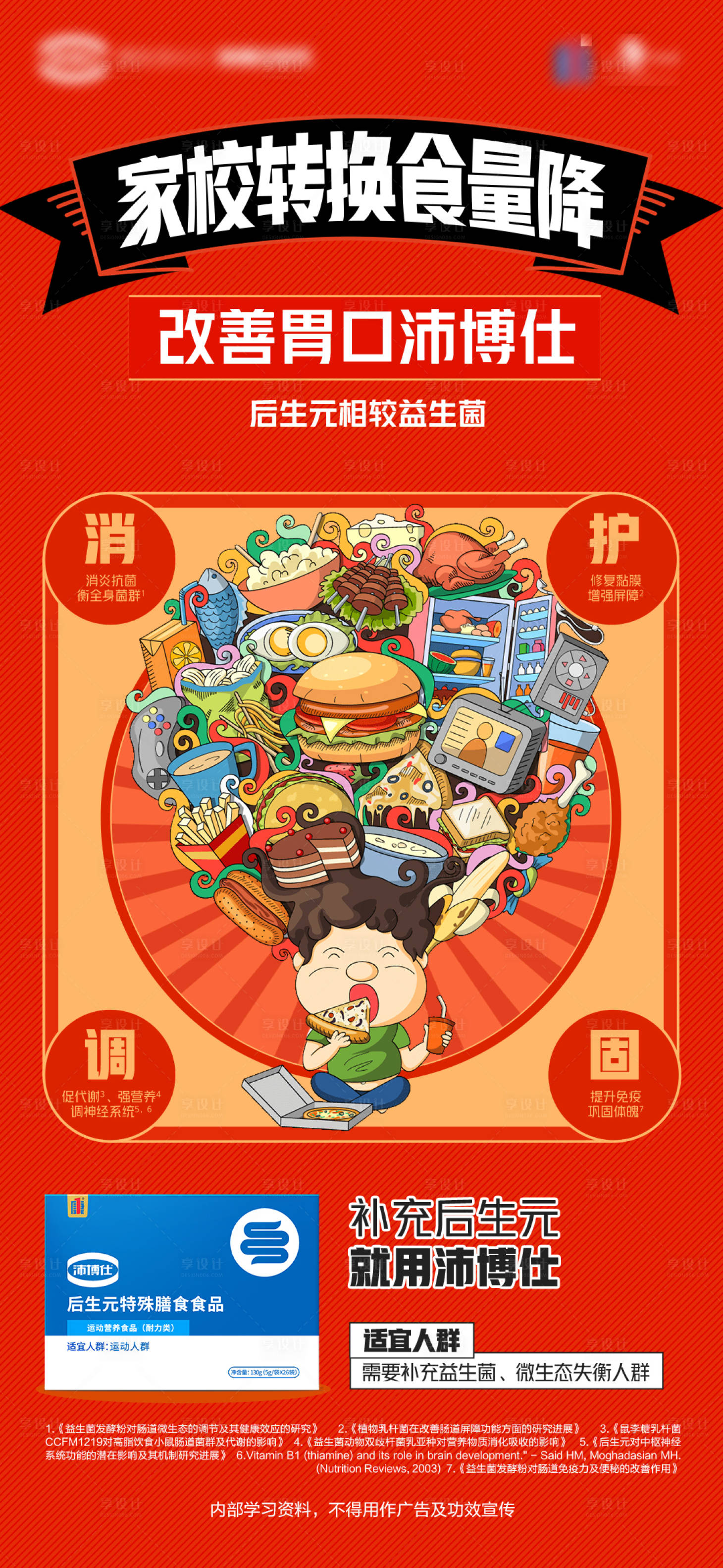 源文件下载【享设计】搜索编号：37670033708037514【扁平风营养医药海报】