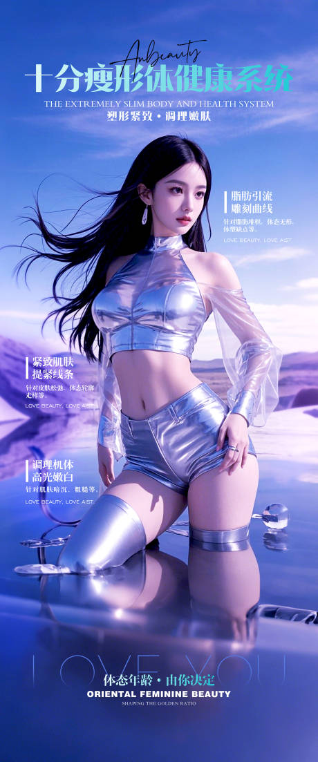 源文件下载【享设计】搜索编号：61270033375038589【整形外科十分瘦金属画框  】