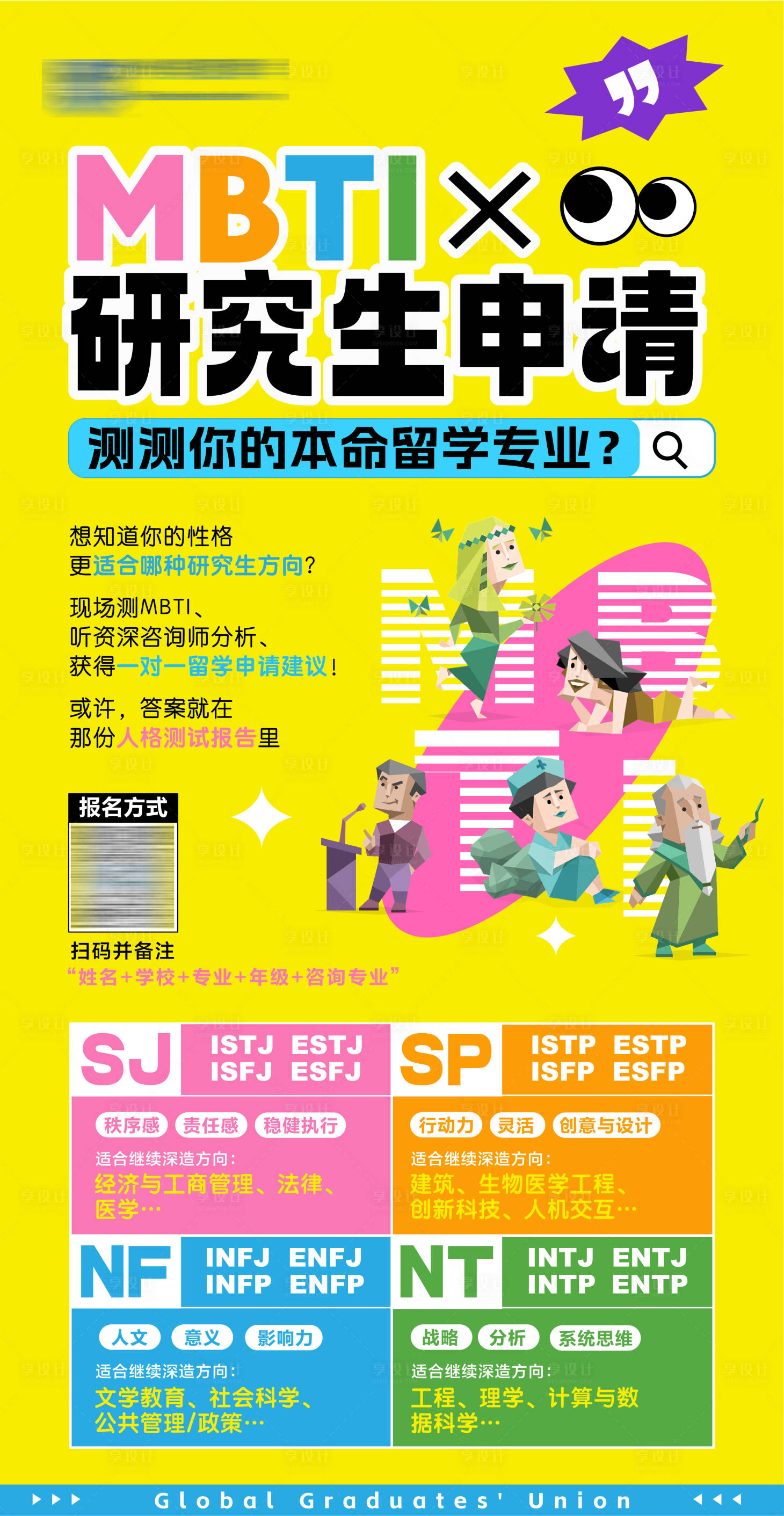 源文件下载【享设计】搜索编号：77210033692567389【人格性格测试海报】