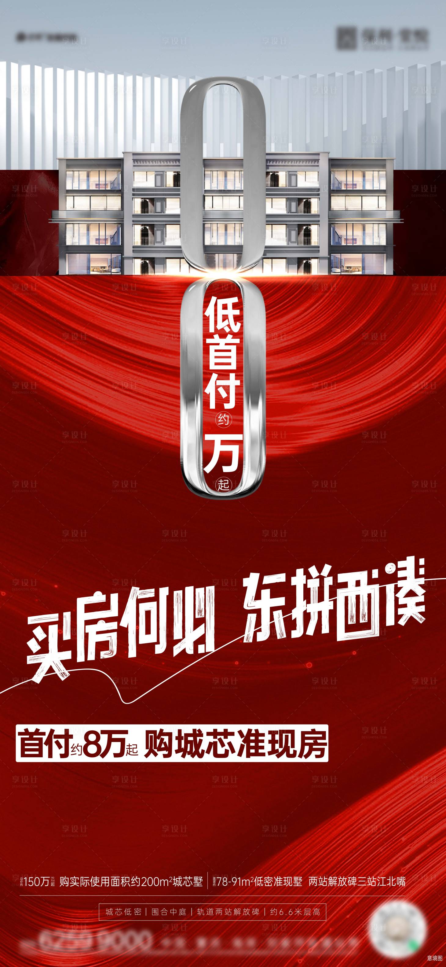 源文件下载【享设计】搜索编号：95260033646184143【地产热销单图】