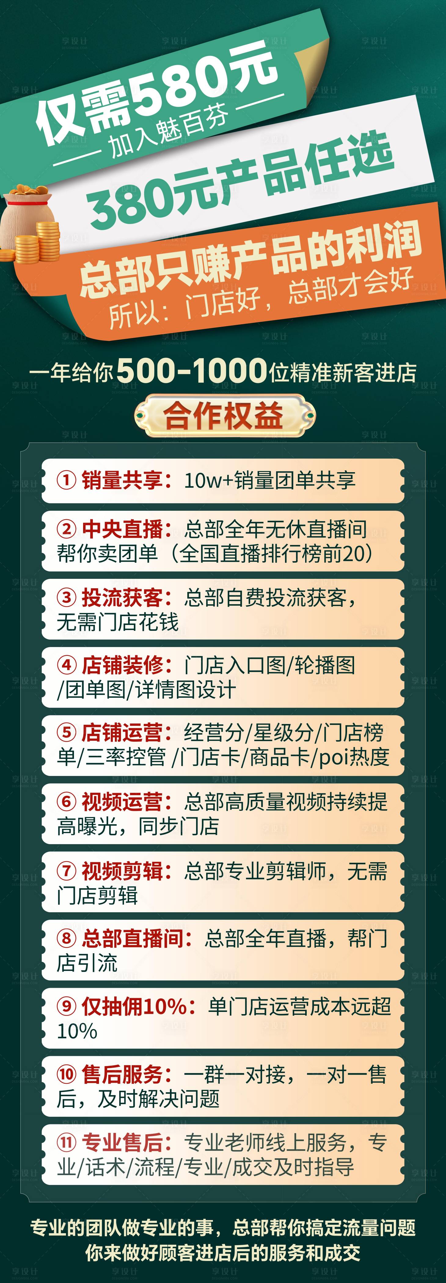 源文件下载【享设计】搜索编号：57900033403774719【合作权益产品任选海报】