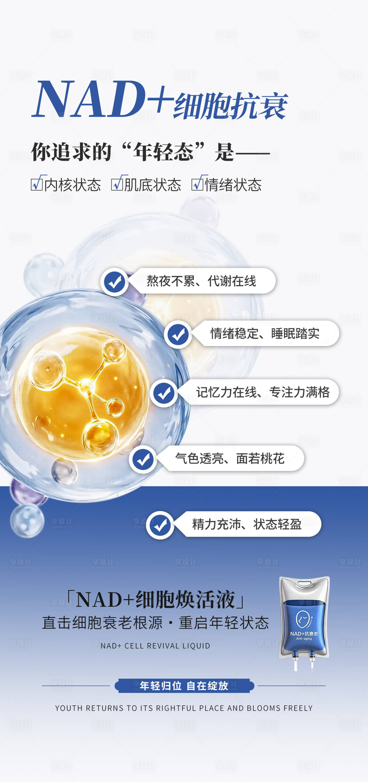 源文件下载【享设计】搜索编号：18430034083734245【NAD+细胞抗衰】