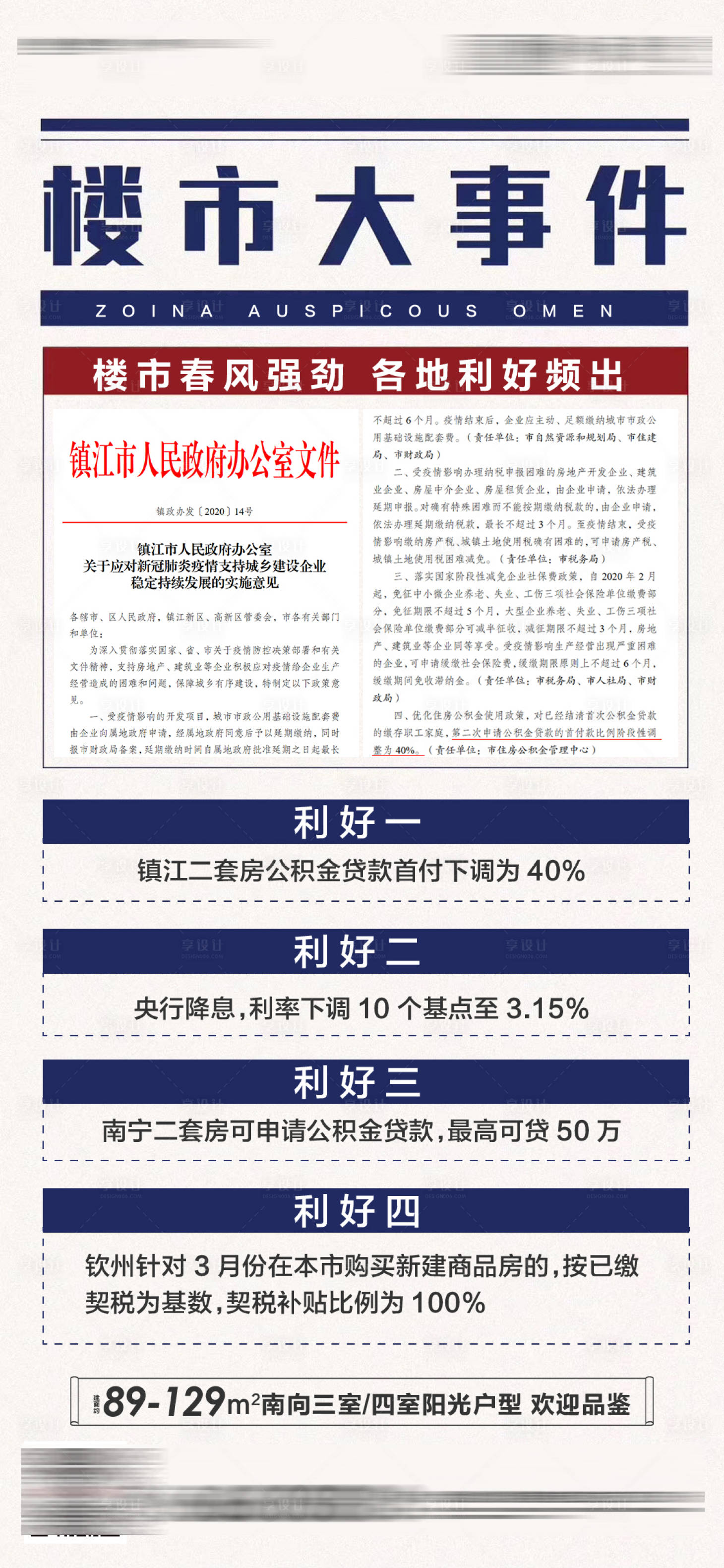 源文件下载【享设计】搜索编号：94520033862479219【地产报纸热销价值点海报】