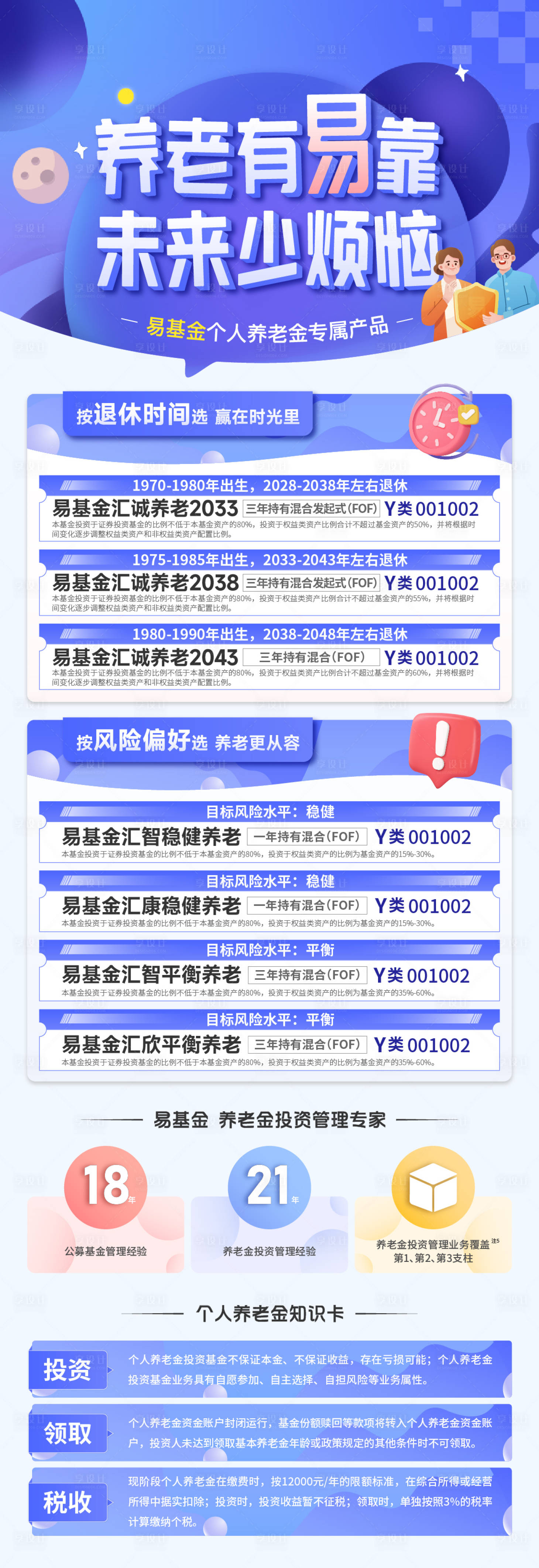 源文件下载【享设计】搜索编号：39440034214769140【个人养老金宣传推广海报长图】