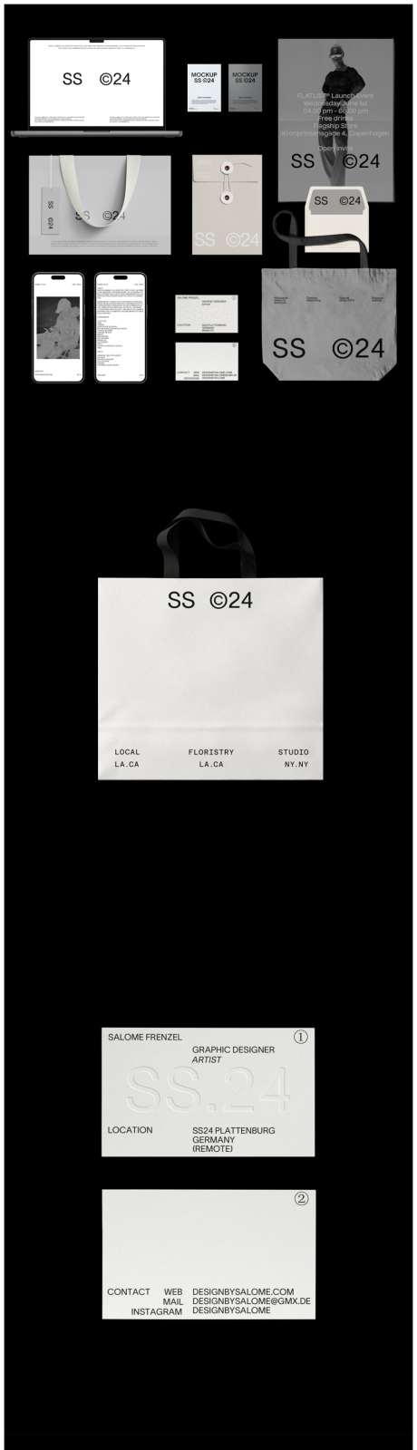 源文件下载【享设计】搜索编号：83530033903977787【质感VI品牌纸袋手机电脑文创样机】