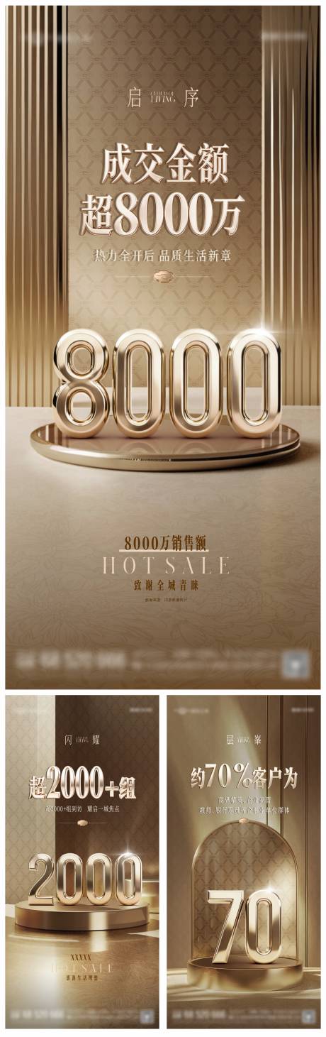 源文件下载【享设计】搜索编号：52860034019482633【地产金色热销数据系列稿】