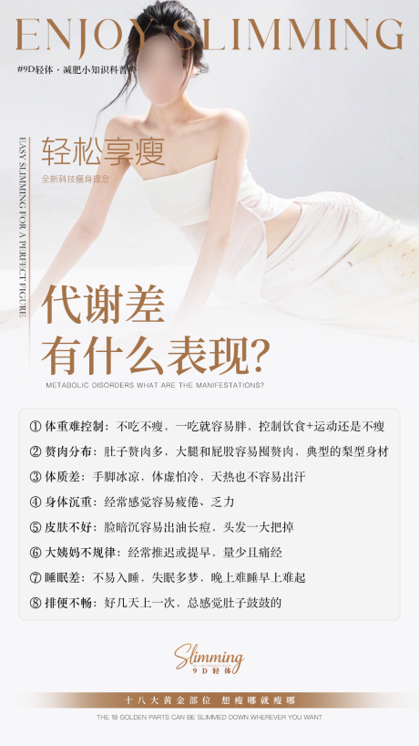 源文件下载【享设计】搜索编号：54380034262916258【减肥科普海报】