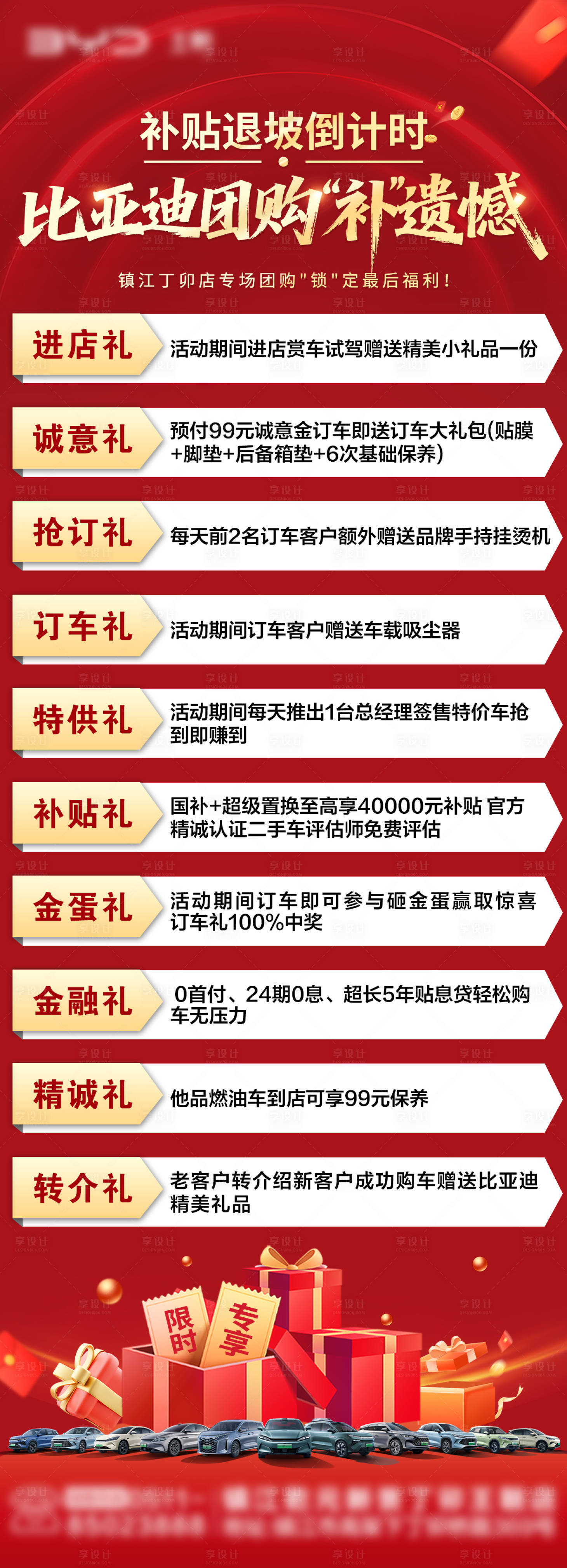 源文件下载【享设计】搜索编号：86930034039473079【汽车政策长图】