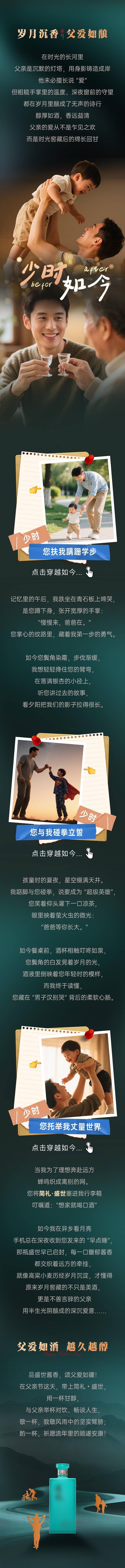 源文件下载【享设计】搜索编号：60320033905952129【父亲节白酒推文长图】