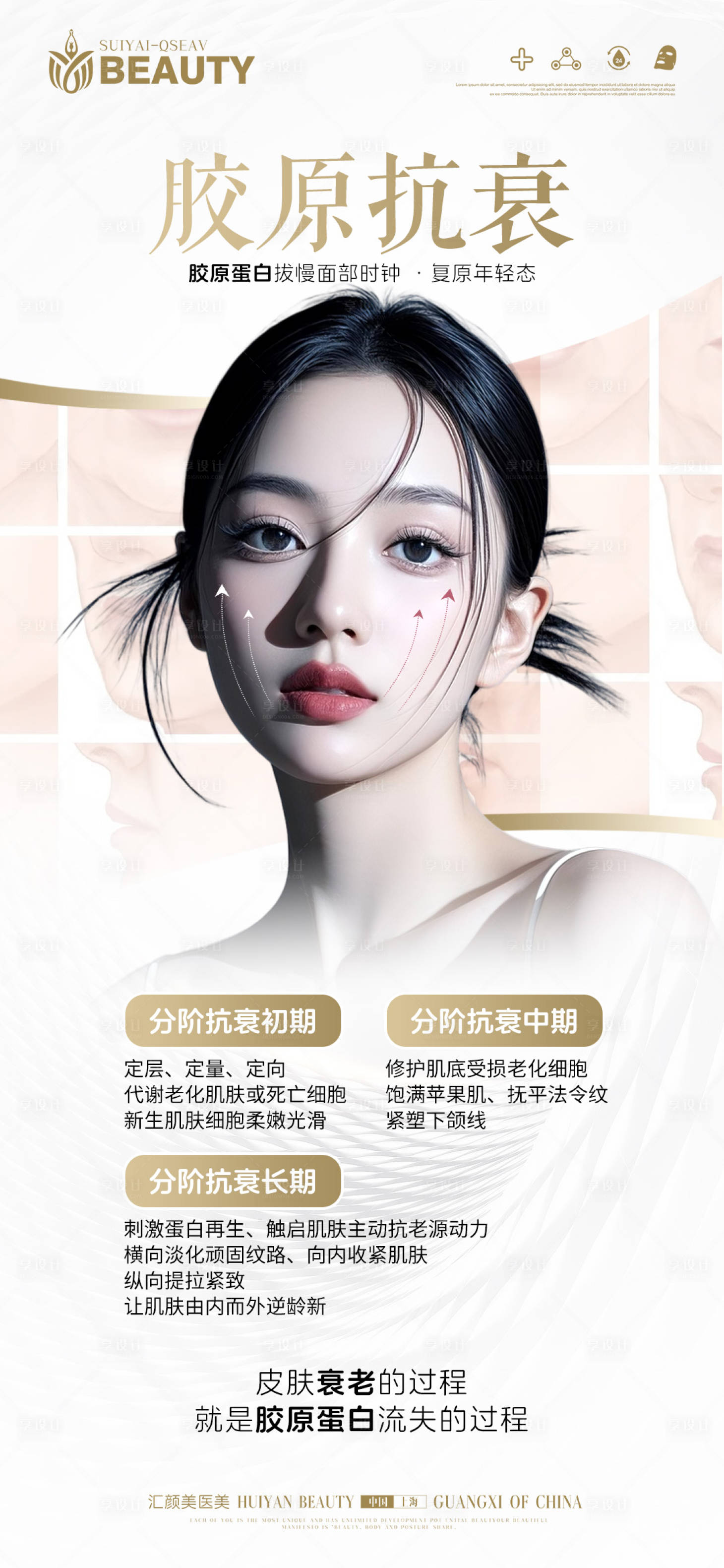 源文件下载【享设计】搜索编号：35900034081966799【医美早安科普】