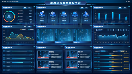 源文件下載【享設計】搜索編號：10920034200383074【南洲区大数据监控平台】