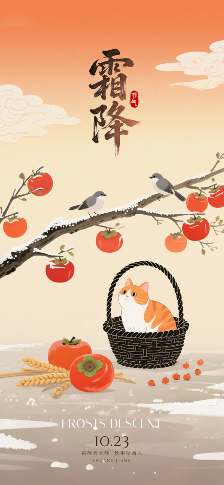 源文件下载【享设计】搜索编号：99480033850404598【霜降】