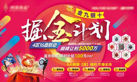 源文件下载【享设计】搜索编号：70900034139133463【掘金计划背景板】