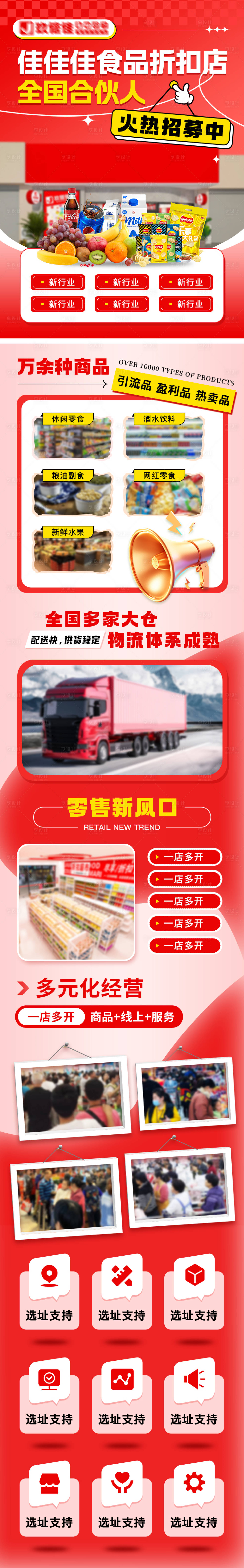 源文件下载【享设计】搜索编号：44060033988453167【超市加盟长图】