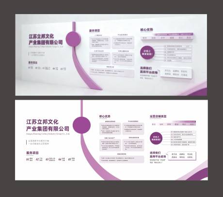 源文件下载【享设计】搜索编号：97790034133772076【紫色企业文化墙背景板】