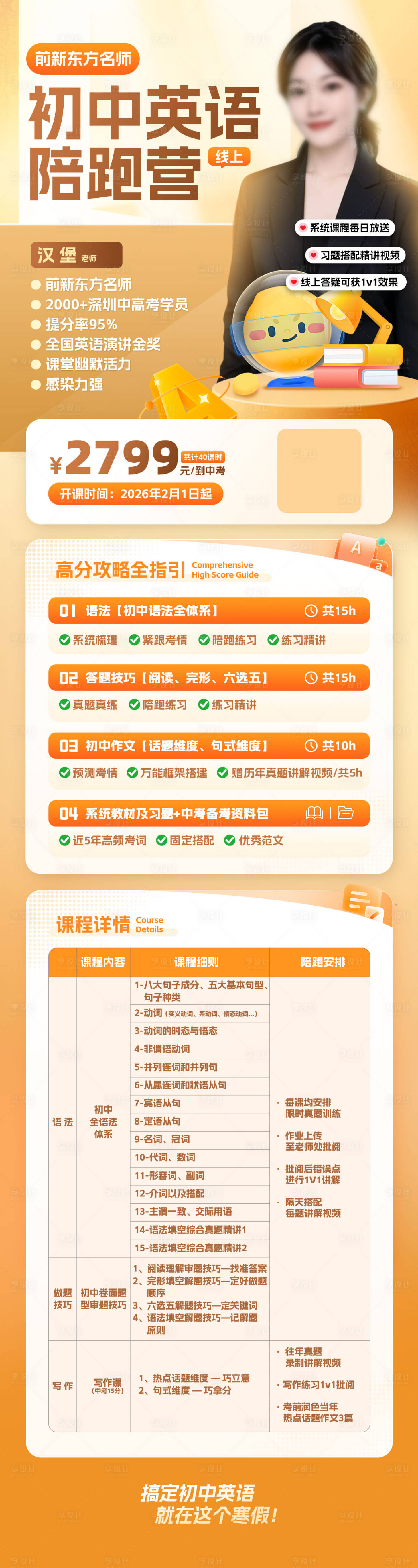 源文件下载【享设计】搜索编号：20030034265806753【K12教育-名师海报】