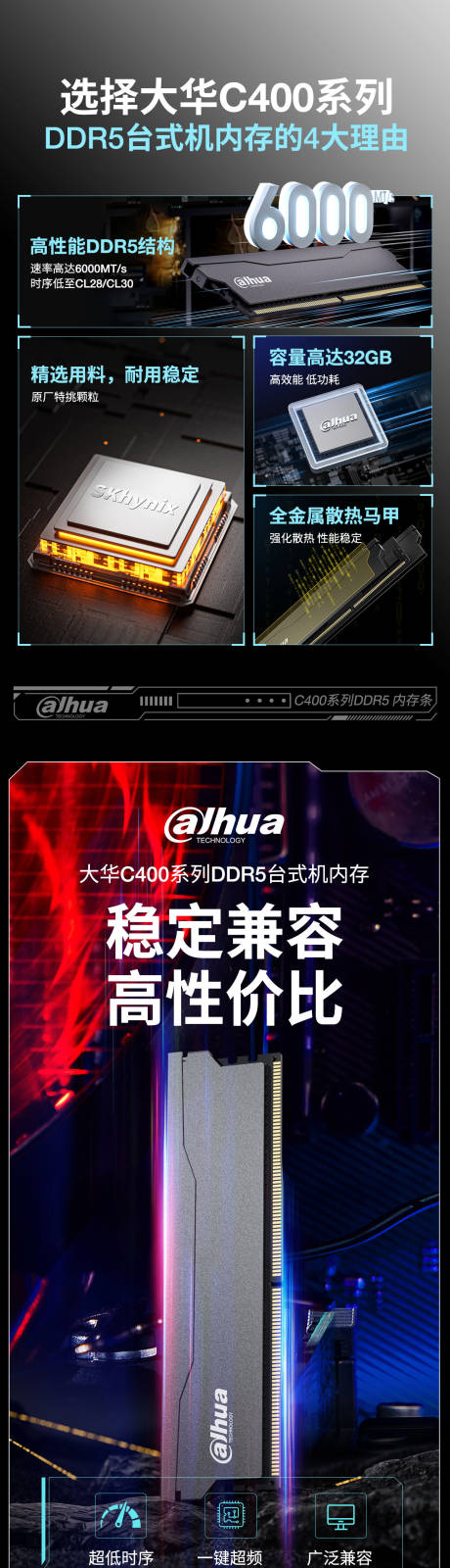 源文件下载【享设计】搜索编号：97150034228928367【电脑内存条详情页】