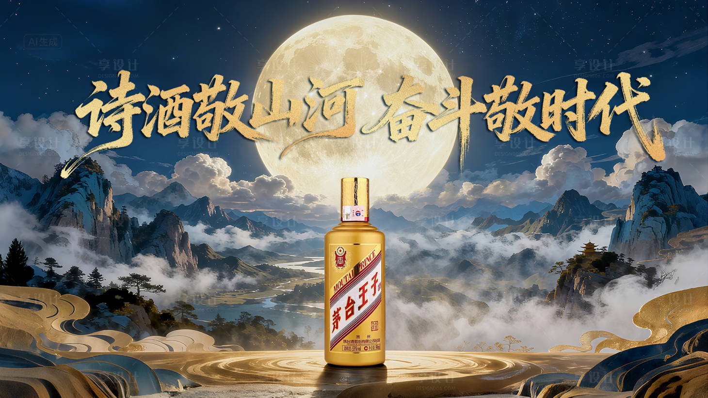 源文件下载【享设计】搜索编号：67960034023788773【国风白酒桁架】