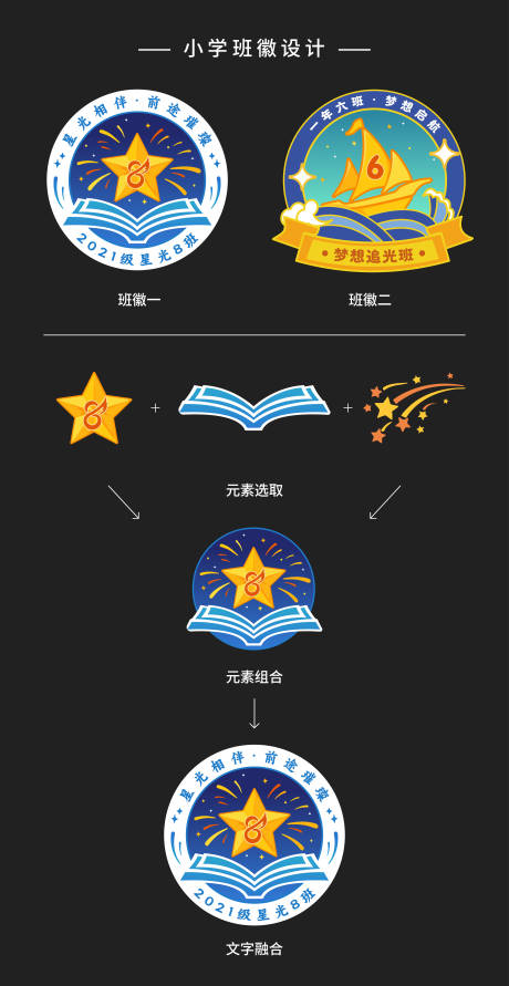 源文件下载【享设计】搜索编号：32030033956135649【追光班徽标志设计】