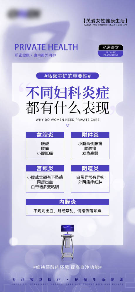 源文件下载【享设计】搜索编号：96820034108841977【私密女性健康产后修复海报】