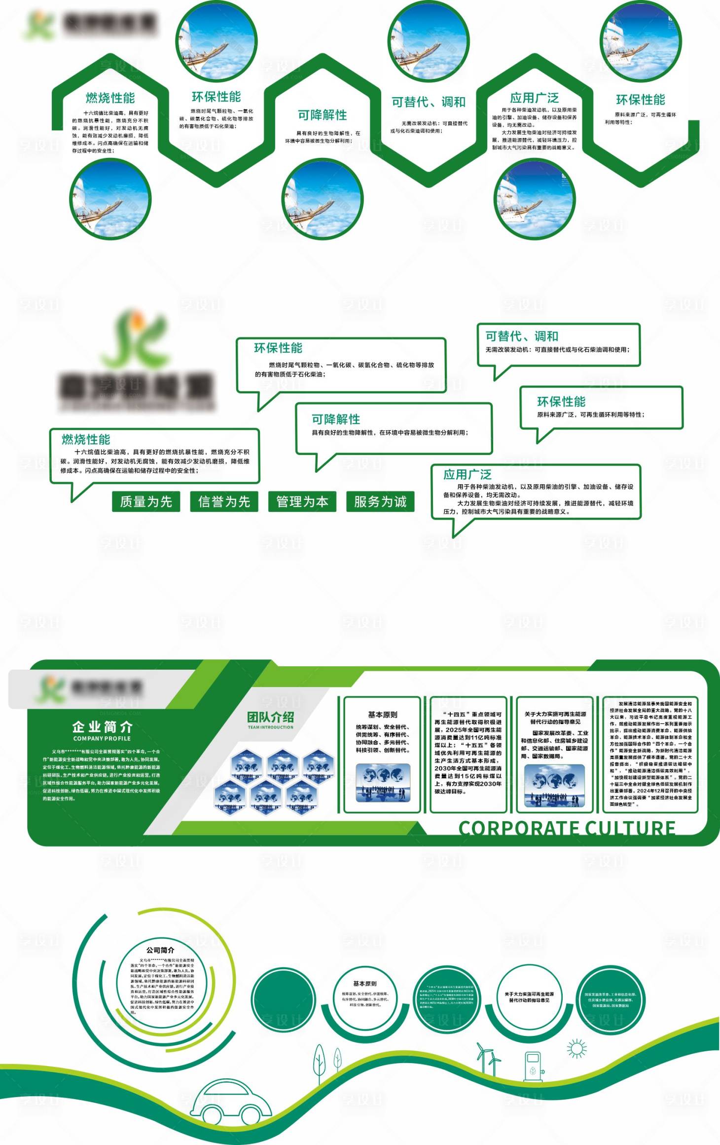 源文件下载【享设计】搜索编号：87390033938155722【企业文化墙背景板】