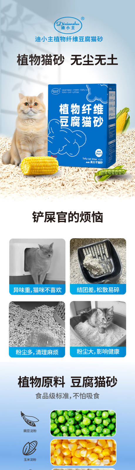 源文件下载【享设计】搜索编号：31940034257232788【猫砂详情页】