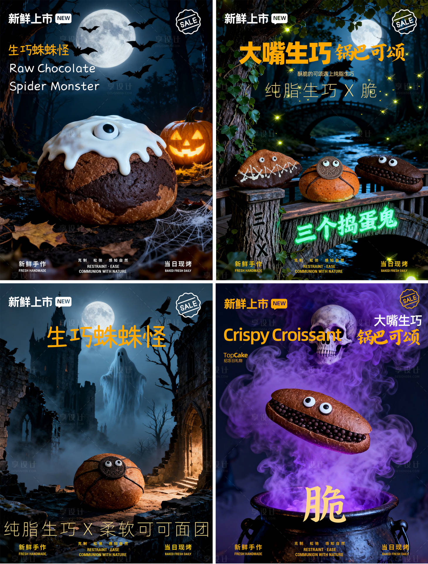 源文件下载【享设计】搜索编号：27190033813591860【万圣节促销海报 】