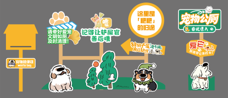 源文件下载【享设计】搜索编号：12900034165706616【宠物厕所导视】